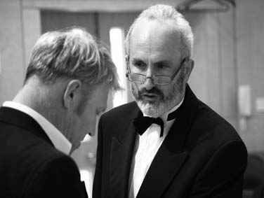 From left; Ian Sexon as King Arthur and Nick Cheales as Merlin in 'King Arthur 08'