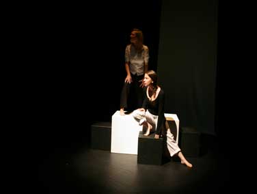 From left: Fiona Morrison as Agus and Shian Denovan as Ach in 'Still'