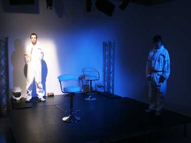 From left: Cameron Mowat as Christopher and Chris Lynch as Adam in 'Signs of Life'