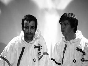 From left: Cameron Mowat as Christopher and Chris Lynch as Adam in 'Signs of Life'