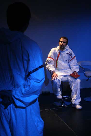 From left: Chris Lynch as Adam and Cameron Mowat as Christopher in 'Signs of Life'