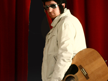 Allan Scott-Douglas as Elvis-mad John in 'Suspicious Minds' by Caroline Dunford